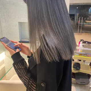 セミロング カラー レイヤーカット/ miranのヘアスタイル