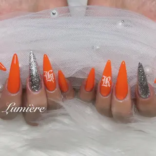 ネイル Lumière｜ ロング｜ワンホンのネイルデザイン