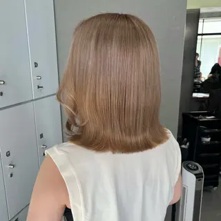 ミディアム カラー sato mizukiのヘアスタイル