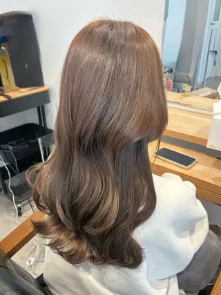 ロング リベイルけんた モデル募集のヘアスタイル