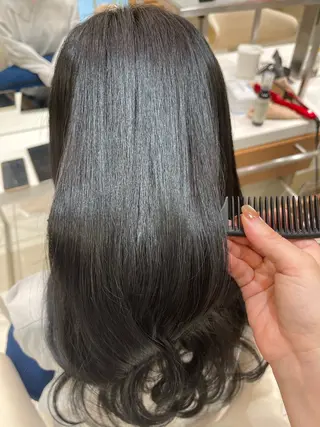 ロング 髪質改善/縮毛矯正 🧸梅川のヘアスタイル