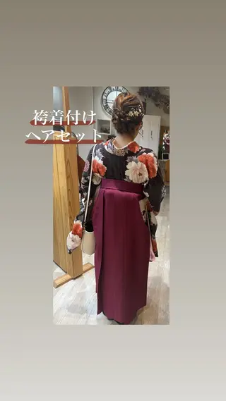 ヘアアレンジ 山本 知佳のヘアスタイル