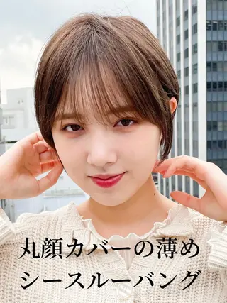 ショート ショートヘア くすみカラー、大場猛のヘアスタイル