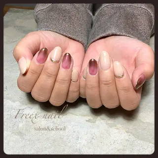 ネイル freex nail /ニュアンス/個性派のネイルデザイン