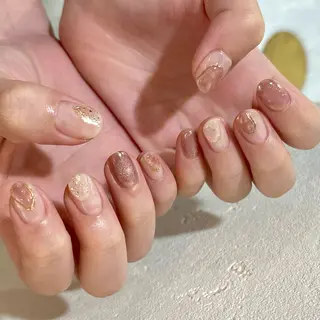 ネイル 新宿ニュアンスネイル makotoのネイルデザイン