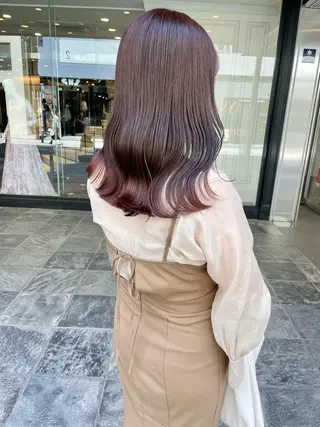 ロング 🌸インナーカラー 🌸藤井春華のヘアスタイル