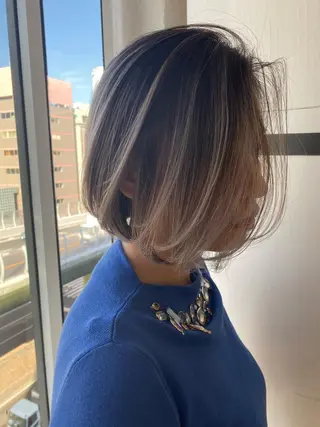 ショート カラー welring hair salonのヘアスタイル