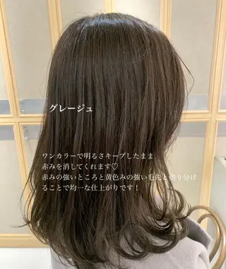 カラー ラベンダー/レイヤー スタイル🤎mamiのヘアスタイル