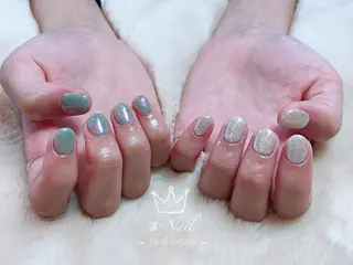 ショート カラー ネイル Le’a NailSalonのネイルデザイン