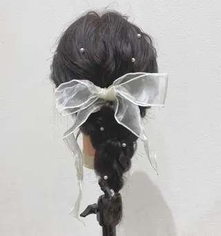 ヘアアレンジ NAKAHARA TSUKUSHIのヘアスタイル