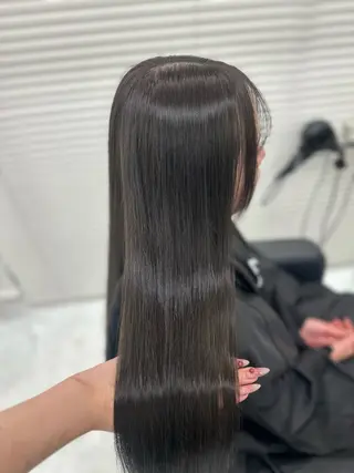 ロング カラー 上品モテヘア🩶 karen🩶のヘアスタイル