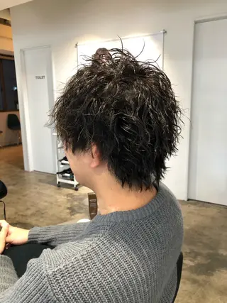 パーマ メンズ MEN'S特化🌈 KATOのヘアスタイル