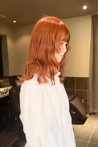 セミロング カラー パーマ ヘアアレンジ メンズ キッズ ネイル マツエク・マツパ アイブロウ 🦕ウルフカット 🦕ａｋｉｈｏのヘアスタイル