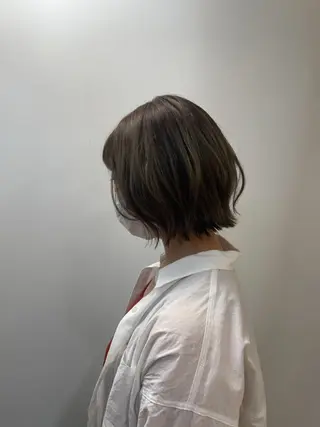 ショート カラー 暖色カラー🍓 sachi🤍のヘアスタイル