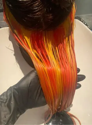 ロング カラー 🍀富久 永梨🧸のヘアスタイル