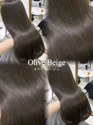 ロング カラー 髪質改善カラー🩶 Nanako ⟡.·のヘアスタイル