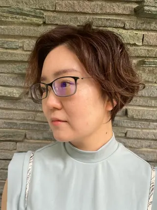 ショート パーマ 小酒井 智洋のヘアスタイル