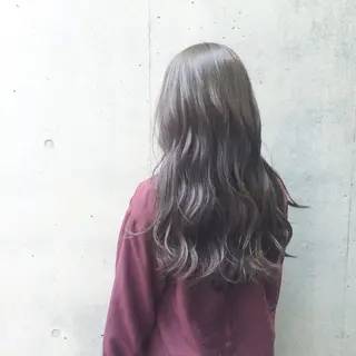 ロング カラー 井上 美奈子のヘアスタイル