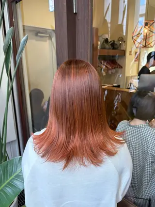 ミディアム カラー 髙木 優人のヘアスタイル