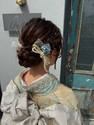 セミロング ヘアアレンジ Orla 🌿chiekoの眉毛・アイブロウイメージ