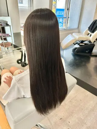 ロング 梶田 伸篤のヘアスタイル