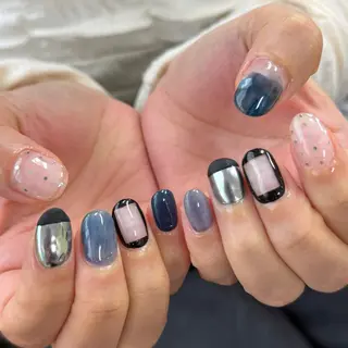 ネイル niconail 🧣ayu 📍烏山のネイルデザイン