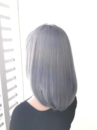 セミロング Zina SAKIのヘアスタイル