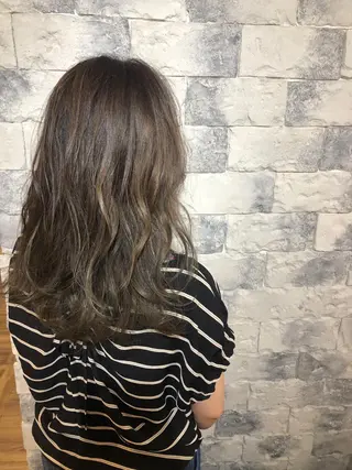 セミロング カラー 綺麗な髪質にしたい方 限定🌈清水 祥のヘアスタイル