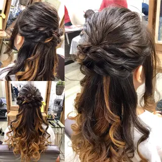 ロング ヘアアレンジ 大賀 海夕の眉毛・アイブロウイメージ