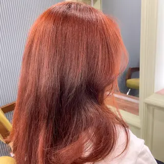 セミロング カラー TSUYOSHI 韓国ヘア/くびれヘアのヘアスタイル