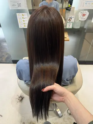 ロング 野村 奈里亜のヘアスタイル