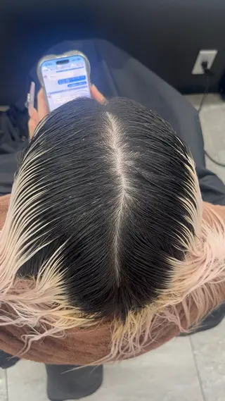 カラー 渋谷🎨ブリーチ特化 ×エクステ🎨レンのヘアスタイル