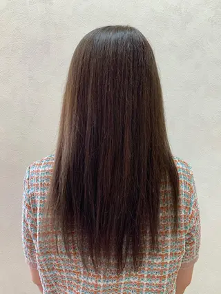 ロング 加藤 遥花のヘアスタイル