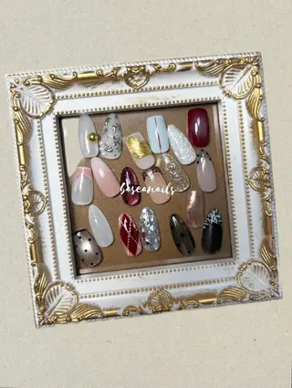 ネイル 枚方 Basea nails Minaのネイルデザイン