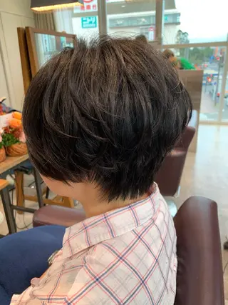 ショート メンズブリーチカラー /NAOのヘアスタイル