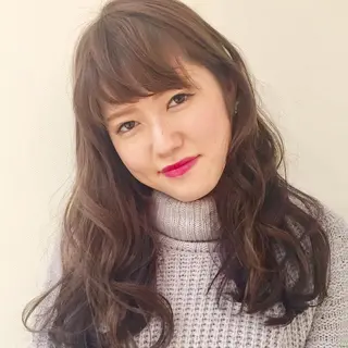 ロング 稲田 結衣夏のヘアスタイル