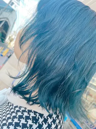 ミディアム カラー くびれミディアム/似 合わせ/鎌倉/edAのヘアスタイル