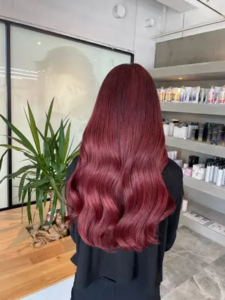 カラー ハイトーンカラー🩵 指名多数💗横山聖奈のヘアスタイル