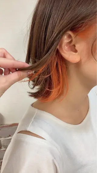 カラー プルエクステ リエコー　Ryoyaのヘアスタイル