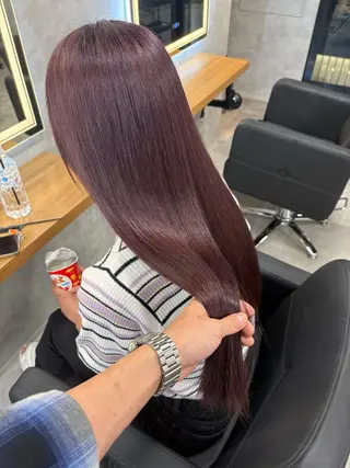 ロング カラー 神谷勇太/ 札幌透明感カラー特化のヘアスタイル