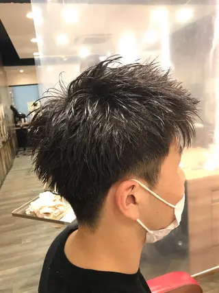 ショート メンズ 限定クーポン 💕大量更新ブリーチのヘアスタイル