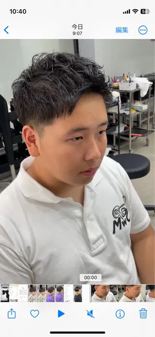 ショート メンズ メンズ専門サロン wokeのヘアスタイル