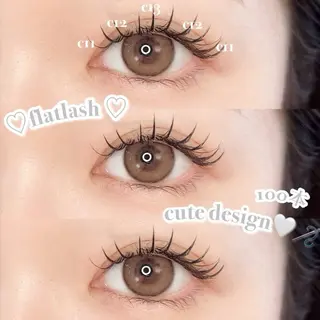 マツエク・マツパ Yuueye chiariのマツエク・マツパデザイン