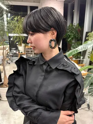 ショート U-fuショート 伊藤拓海のヘアスタイル