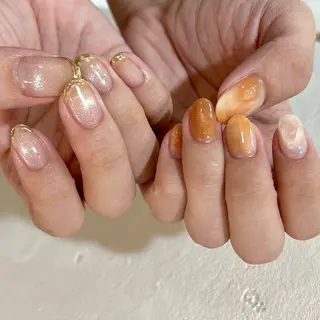 ネイル 新宿ニュアンスネイル makotoのネイルデザイン