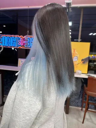 セミロング 🔥金山 諒平🔥のヘアスタイル