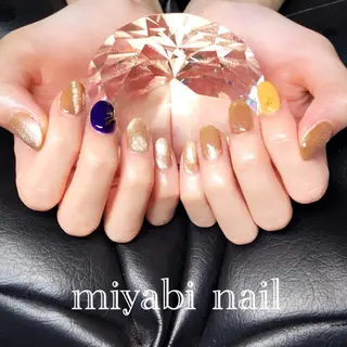 ネイル miyabi nail 桂川駅近くのネイルデザイン