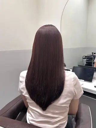 セミロング カラー 矢野 晃平のヘアスタイル