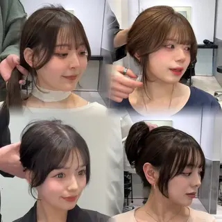 ロング カラー GO TODAY 原宿Verno店所属・韓国系支持率No.1 レイヤー特化/きょうのヘアスタイル