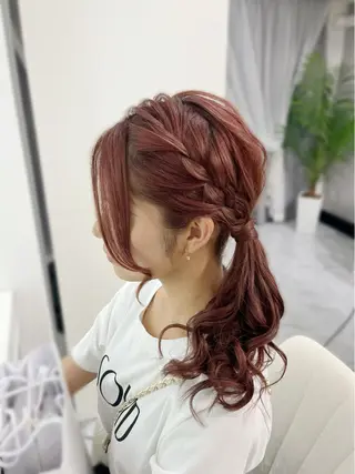 セミロング ヘアセット専門店 Rのヘアスタイル